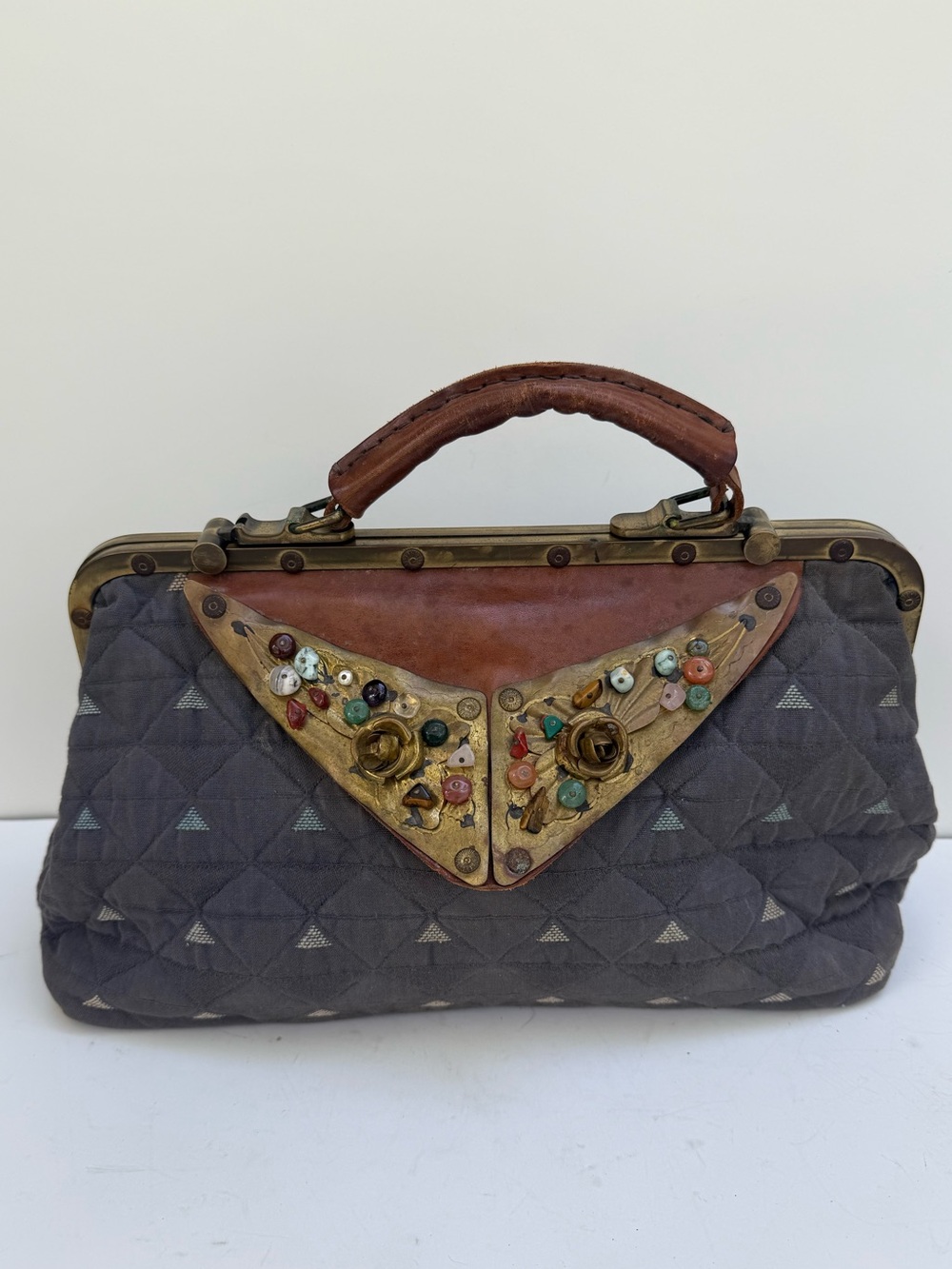Collector Doctor Bag – Limited Edition Italian  Frame Handbag Simboli 166-250